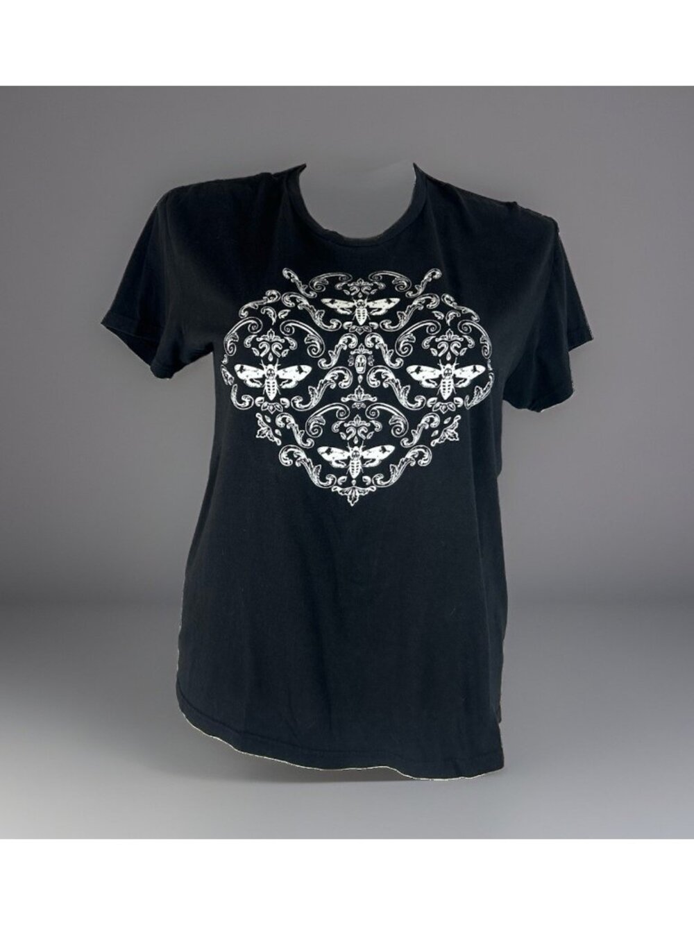 Vintage Silence of the Lambs Orion Pics Black T-Shirt Ladies LARGE Level Up Tee